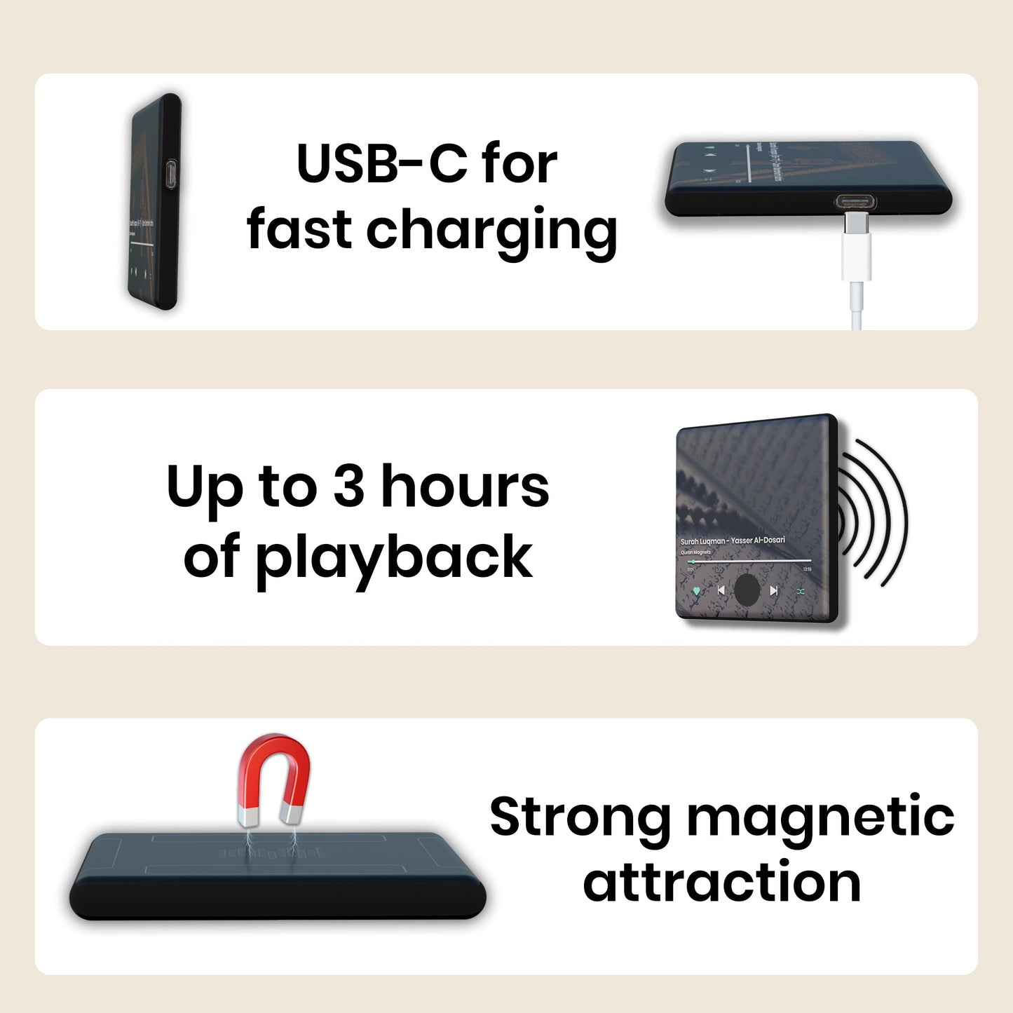 Quran Magnets™ – A Fridge Sound Magnet